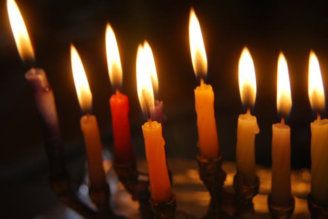 Menorah candles