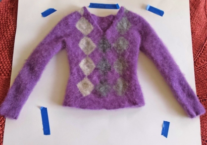 felting article argyle sweater 20200301_104924 640